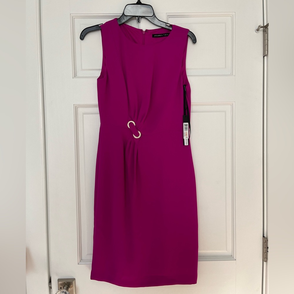 NWT: orchid colored work or wedding guest dress. Size 2.